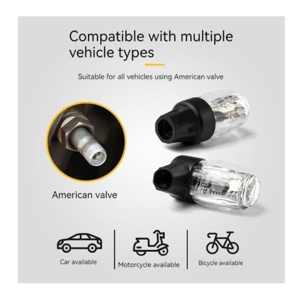 Tire Light - yd - LED - Universaali - Vedenkestävä - Helppo asentaa