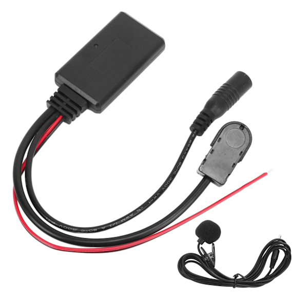 Bluetooth 5.0 AUX-adapter med håndfri mikrofon DC12V til UniLink-enheder CDA‑9853R CDA‑9856R