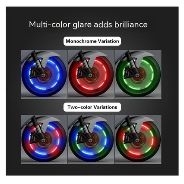 Tire Light - yd - LED - Universaali - Vedenkestävä - Helppo asentaa
