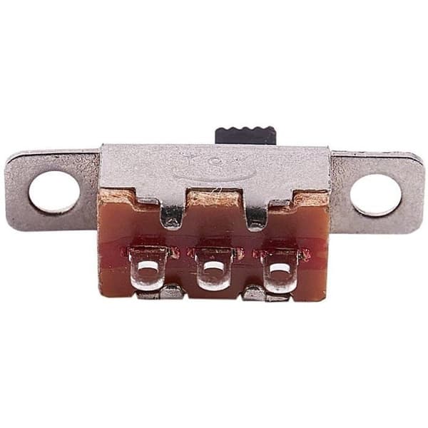 stk. x On-Off 2-position SPDT 1P2T Panel Mini Skydekontakt Loddeben SS12F15G3 YYV