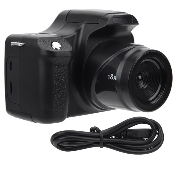 3,0 tuuman LCD-näyttö 18X Zoom HD SLR kamera Pitkä polttoväli kannettava digitaalikamera Vakio