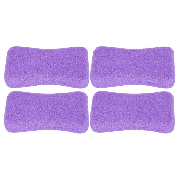 4 stk Callus Exfoliate Stone Fødpleje Pimpsten Fødder Hård Hud Fjern Pedicure Scrubber Lilla