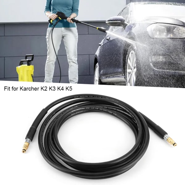 Korkeapainepesurin vedenpuhdistusletku auton puhdistusputki sopii malleihin Karcher K2 K3 K4 K56m/19.69ft