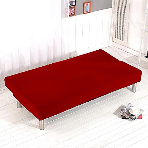 Sofatrekk uten armlener 3-seter/2-seter Stretch Sofatrekk for sovesofa L