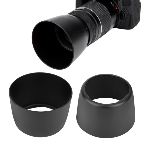 ET-60 ABS-plastikhætte til Canon EF S 55-250mm f / 4-5.6 IS 90-300mm f / 4.5-5.6 75-300mm