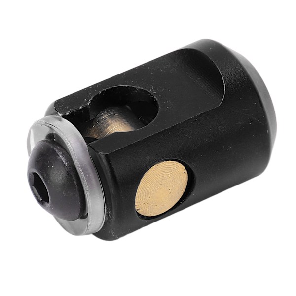 Bue-stabilisatoradapter Aluminiumlegering Bueskyting Hurtigkobling Monteringsfeste Adapter for Compound Recurve Bow Svart