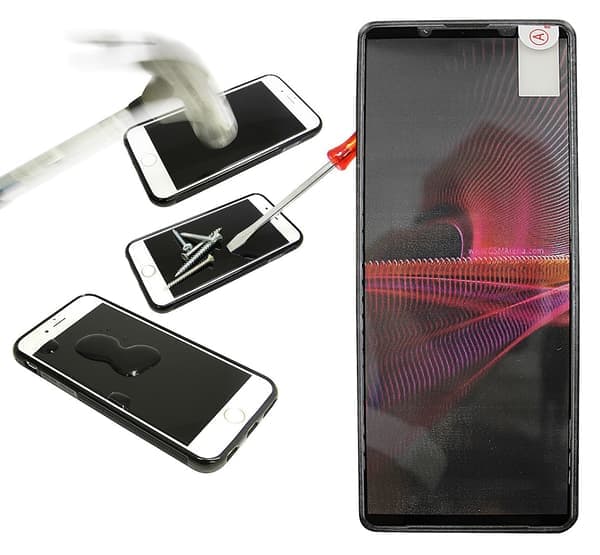 Heltäckande Glasskydd Sony Xperia 1 III (XQ-BC52)