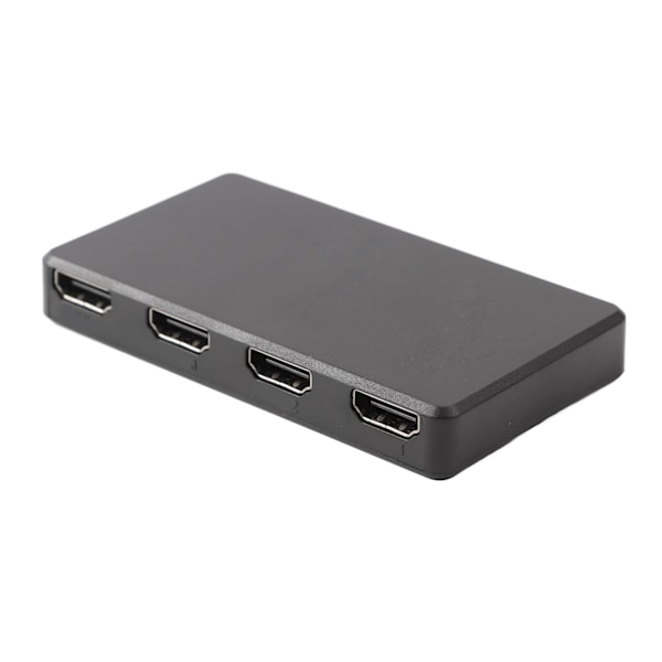 4K HD Multimedia Interface Splitter 1x4 1 inn 4 ut HD Multimedia Interface Extender for PC-projektorer Svart