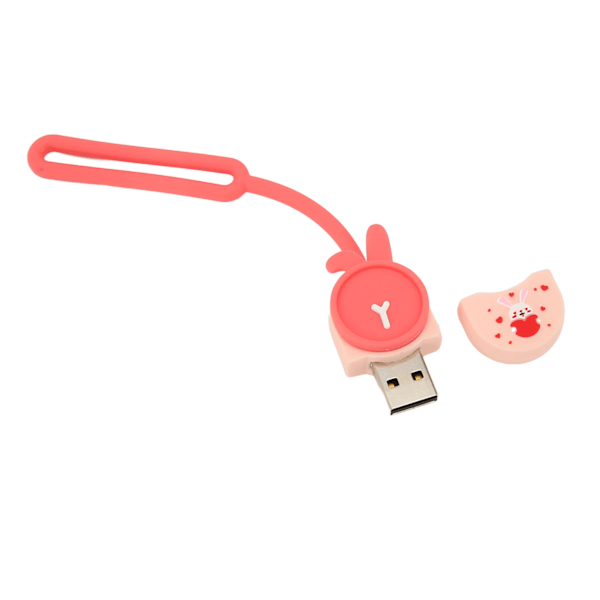U-disk med høy hastighet, søt tegneserie USB2.0-grensesnitt, lagringsflash-stasjon for telefoner, datamaskiner, høyttalere, 16 GB