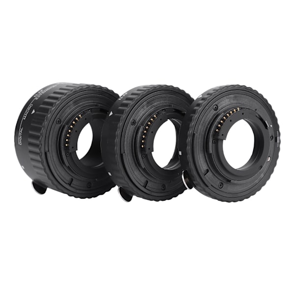 Til Meike Autofokus Makroforlænger objektivrør 12mm+20mm+36mm til Nikon F Mount DSLR (B)