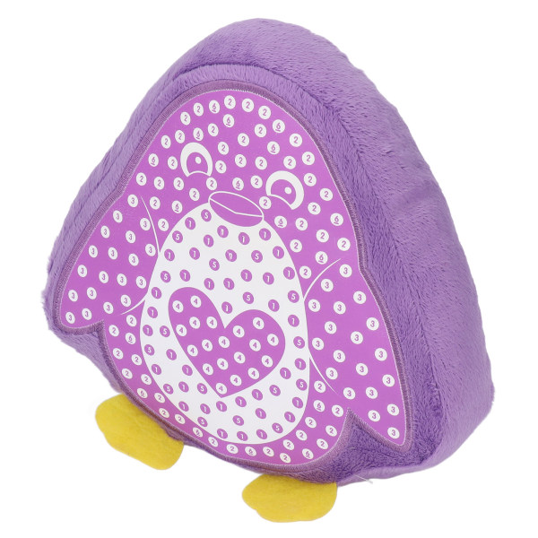 Plysch Craft DIY Djurkudde Säker Pålitlig Ljusa Färger Ha roligt Dekompression Djurkuddeleksaker för barn Penguin 33688