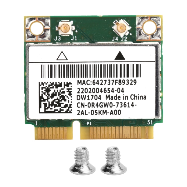 Trådlöst nätverkskort Mini PCI-E Wifi Bluetooth -adapter för Dell xps 2710 17tr bcm943142hm