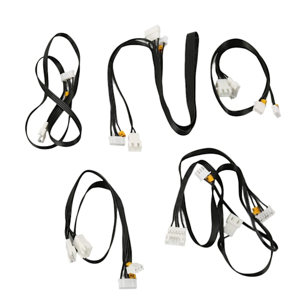 5 st Limit Switch Förlängningskabel X Y Z E Axel PVC Plug and Play Stepper Motor Förlängningskablar för Ender 5 3D-skrivare