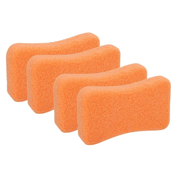 4 stk Callus Exfoliate Stone Fødderpleje Pimpstensfødder Hård hud Fjern Pedicure ScrubberOrange