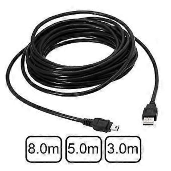 3m PS3 USB-latauskaapeli yhteensopiva DualShock 3 -langattoman ohjaimen kanssa