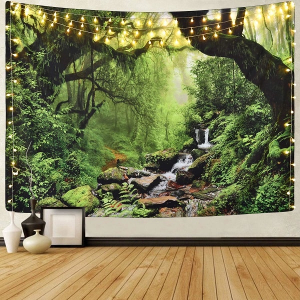 Dekorativ väggtapet för sovrum - Tropical Forest Nature Ec