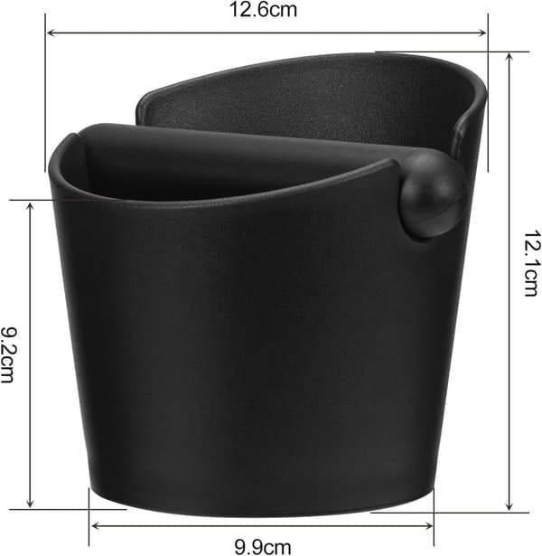 Kaffegrums boks, Kaffegrums beholder, Kaffe piskeris boks, kaffe tilbehør, barista tilbehør