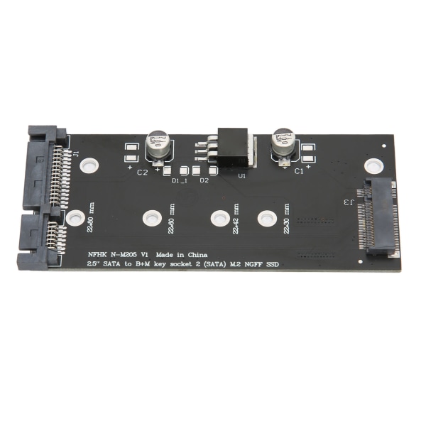 SATA M.2 SSD til SATA adapterkort Stabil ytelse Praktisk adapterkort for bærbar PC