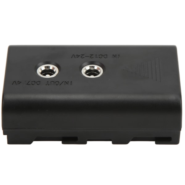 NPF550 Dummy batteriutgång 7,4V/3A för Sony NPF550 NPF570 NPF970 LED-ljusmonitor