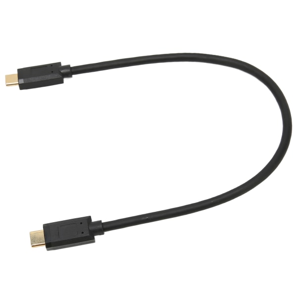 TypeC till TypeC-kabel 10 Gbps USB 3.1 Snabbladdning ABS TypeC Hane till TypeC Hane för MacBook Pro för Huawei (0,3 m 1,0 fot)