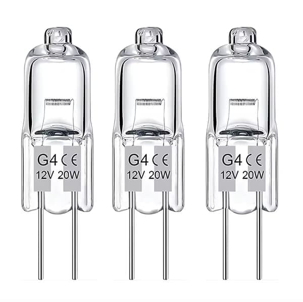 G4 Halogenpærer / Glødepærer - Varm Hvid - Halogen 20W (20-pack)