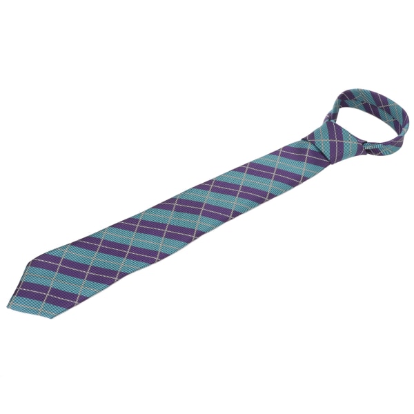 Klassisk stripe slips britisk rutete design God slitestyrke dress slips for menn Bryllup Forretningskonferanser B002