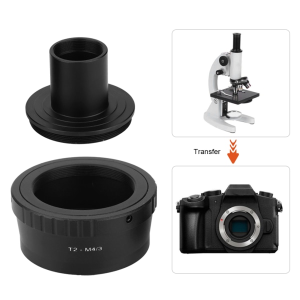 Metal Adapterring til Olympus M4/3 Mount Spejlløst Kamera Okular