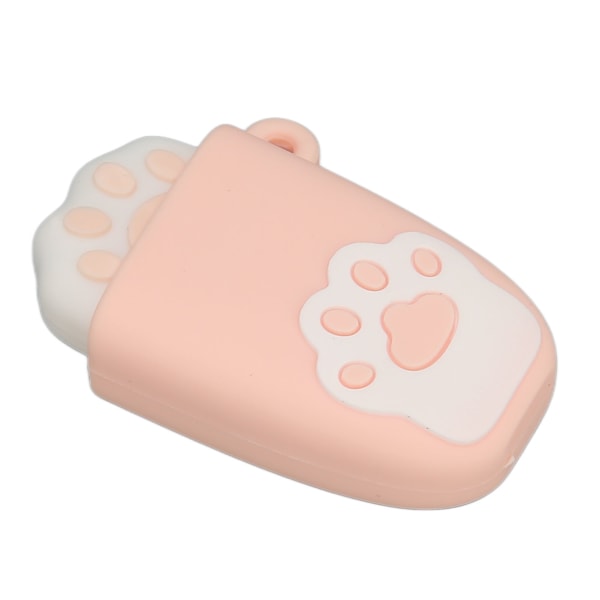 U Disk USB2.0 Hot Swap Cat Paw Shape Cartoon Style Bærbar Vibrationsbestandig Flash Drive for Win til OS X Pink 64G