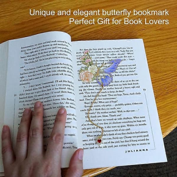 Butterfly Bookmarks, Cute Fun Bookmarks, Unique Gift Bookmarks