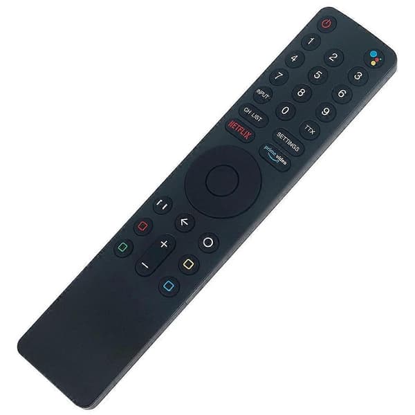 XMRM-010 Erstatningsfjernkontroll i plast for Xiaomi TV med stemmefunksjon