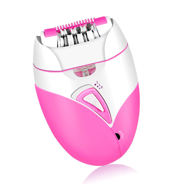 Uppladdningsbar elektrisk hårborttagningsepilator med avtagbart huvud - Rosa