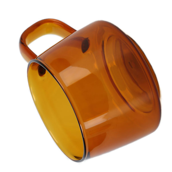 Läpinäkyvä kahvikuppi 250ML Borosilicate-lasi Teetä Vesi Maito Muki KahvallaSuccinite