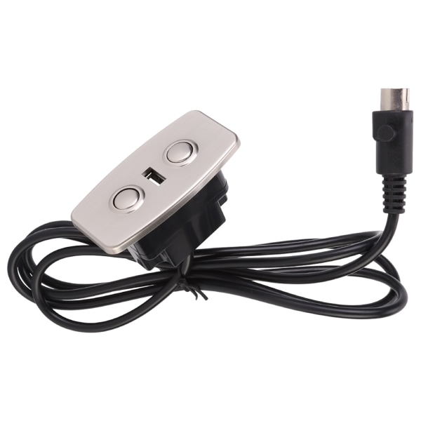 Handkontroll Elektrisk vilstol Stolsoffa Lyft 2-knapps handströmbrytare med dubbla USB
