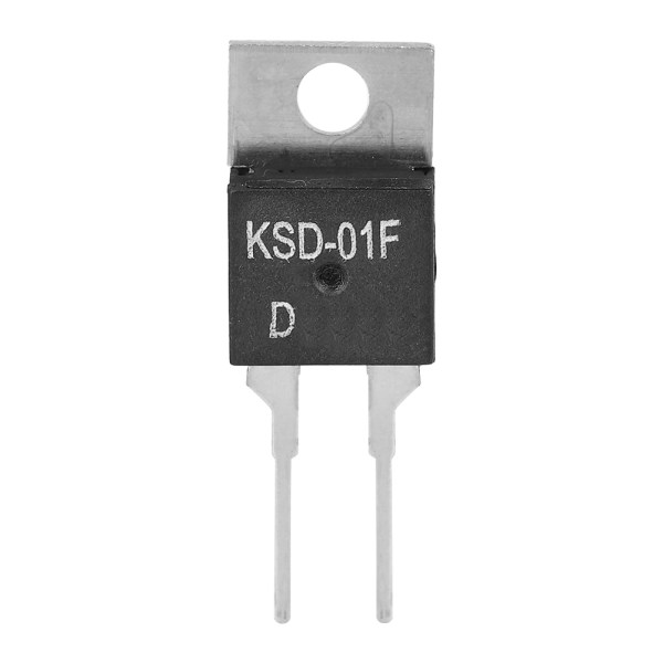 JUC-31F/KSD-01F temperaturkontroll normalt stängd omkopplare temperaturkontrollomkopplare 40~130℃D-1 st.