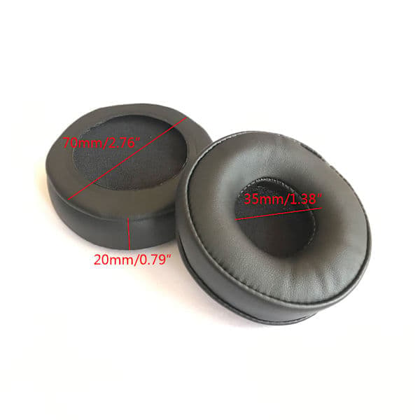 70 mm universelle hodetelefonputer erstatning for Urbanears Plattan ADV