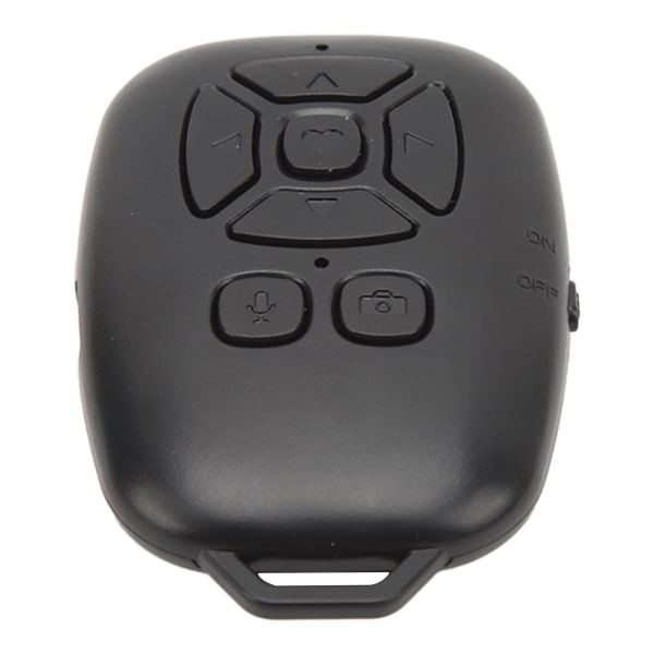 Trådlös kamerafjärrkontroll för selfiefoton och videor - Bluetooth 4.0, svart