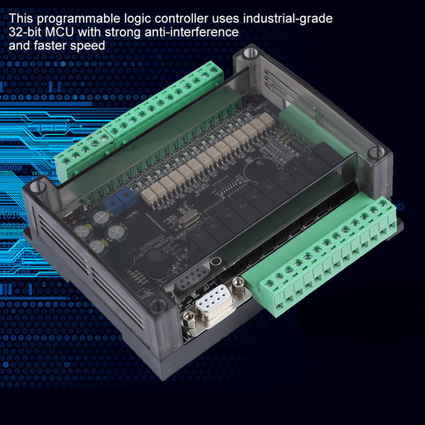 FX3U-24MR PLC programmerbar logikcontroller - 1 stk