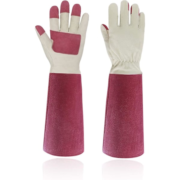 Breathable and Durable Rose Pruning Gloves for Men and Women (Large)