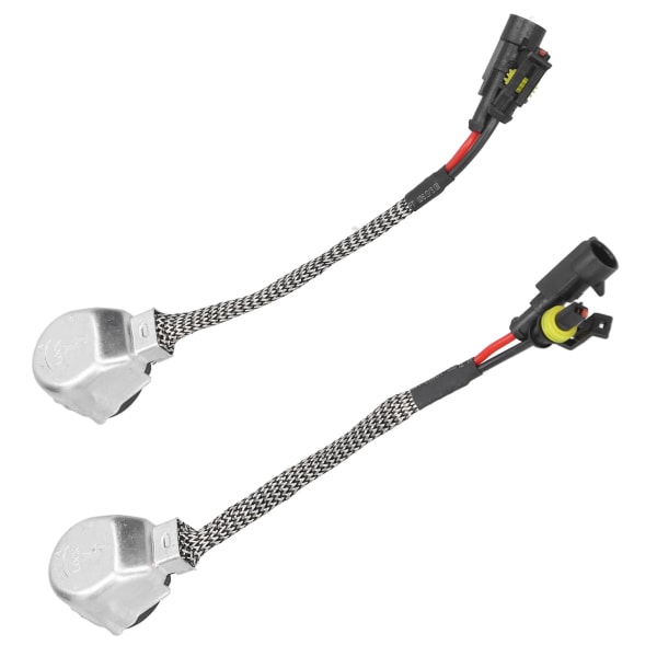 2 stk Lampeholder Adapter Kabel Sokkel Kontakt Omformer for Xenon HID Bulb D2S/D4S ballaster