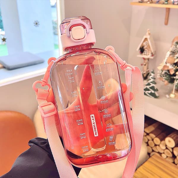 Sportvattenflaska 750ml Rosa