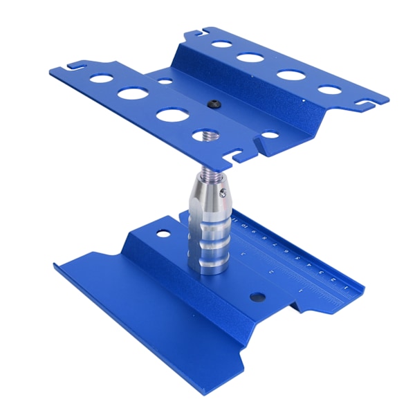Fjernstyrt bilreparasjonsstasjon og skrueplate sett for 1/8 1/10 1/12 1/16 skala RC-biler mørkeblå