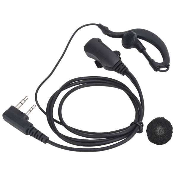 Walkie Talkie Earpiece K Headset Headset Clip-hovedtelefon til BAOFENG UV3R PLUS UV5R UV5RA UV5RB UV5RD