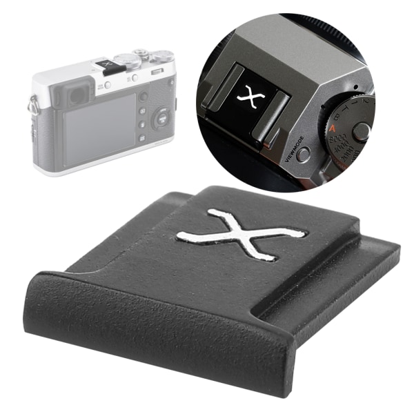 Helt metal mat overflade Kompakt letvægts kamera Hot Shoe beskyttelsescover til Fuji X Series kameraer