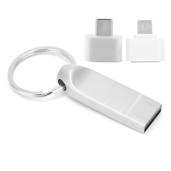 U-levyn ripustussolki USB2.0 Flash Pen Drive -muistikennon USB muistitikku Gift HS220 OTG-sovittimella 4 Gt