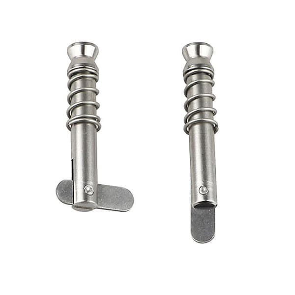 4x Quick Release Pins til dækshængsler Båd Bimini Top Fittings 316 Rustfrit Stål