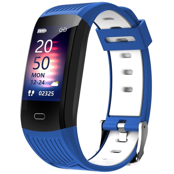 Vattentät Fitness Tracker Smartwatch med pulsmätning och pekskärm