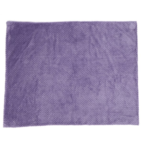 Vaskbart kjæledyrteppe Vintervarmt, tykt hundeteppe Sovematte Mykt fleecetrekk (lilla S-59*38cm)