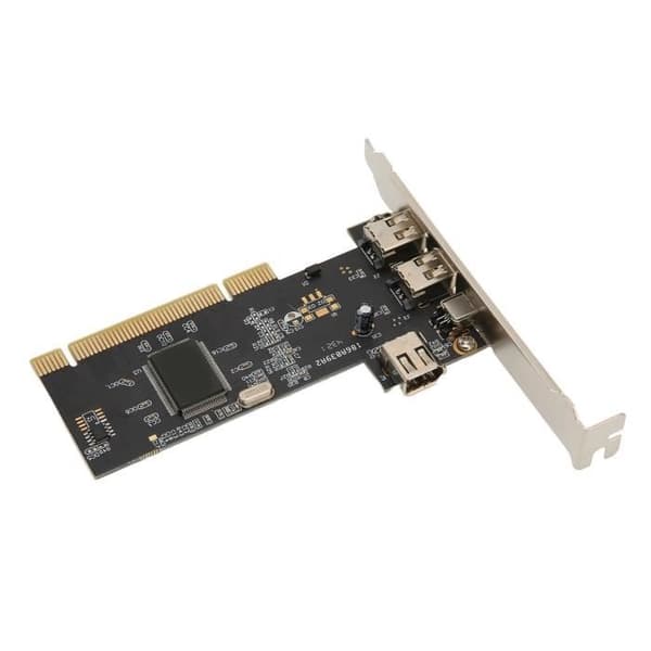 FireWire 1394-kort - Kontrolleradapter - PCI Express - 3 externa portar - DV-kompatibelt - Hög hastighet