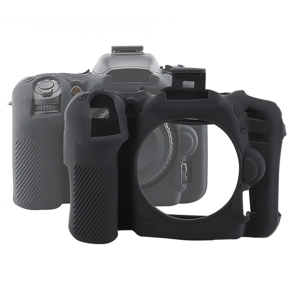 Til Nikon D7500 kamerataske Cover Blødt Silikone Cover Protective Black