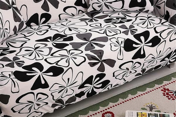 Sofa Cover Elastic Stretch Sofa Slipcover, for 1-Seater. L-shaped Corner Sofa Requires Two
